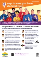 9 ways to make your home electrically safe fact sheet