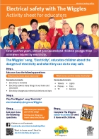 Wiggle's activity sheet for educators