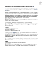 The Wiggles kindy visit competition consent form