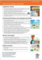Electrical Safety Checklist (Electrical Safety Office) 