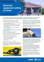 Electrical equipment safety at home