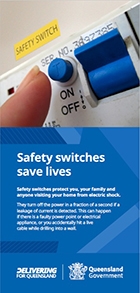 Safety switches save lives brochure