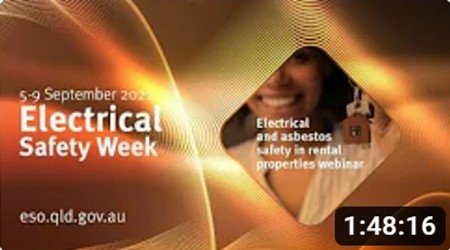 Electrical and asbestos safety in rental properties webinar 2022 thumbnail