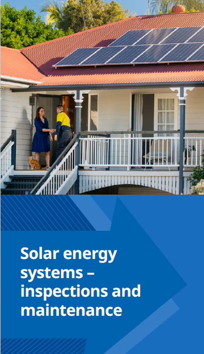 Thumbnail - Solar energy systems - inspection and maintenance brochure 